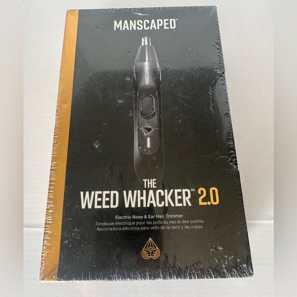 MANSCAPED Weed Whacker 2.0 Electric Skinsafe Nose & Ear Hair Trimmer